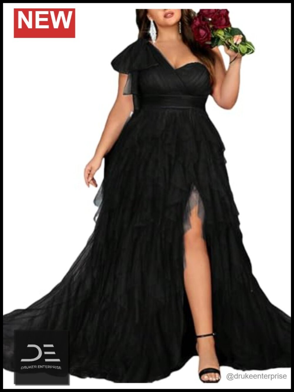 Plus Size Formal Maxi Dress Off Shoulder Mesh Bow Wedding Guest Bridesmaid
